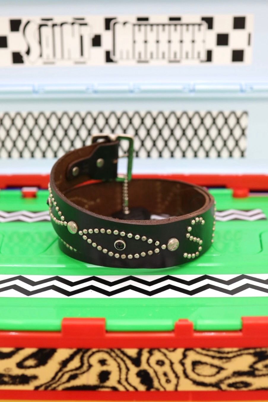 セントマイケル 26SS BLACK STONE HTC_BELT (SM-MK8-0000-C65)BLACK☆5月16日(土)発売！