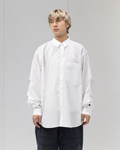 DAIWA PIER39(ダイワピア39) TECH REGULAR COLLAR SHIRT L/S SOLID(BE-81026)WHITE☆2月21日(土)発売！