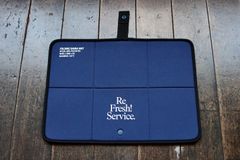 ReFresh!Service. “FOLDING SAUNA MAT”(NAVY)