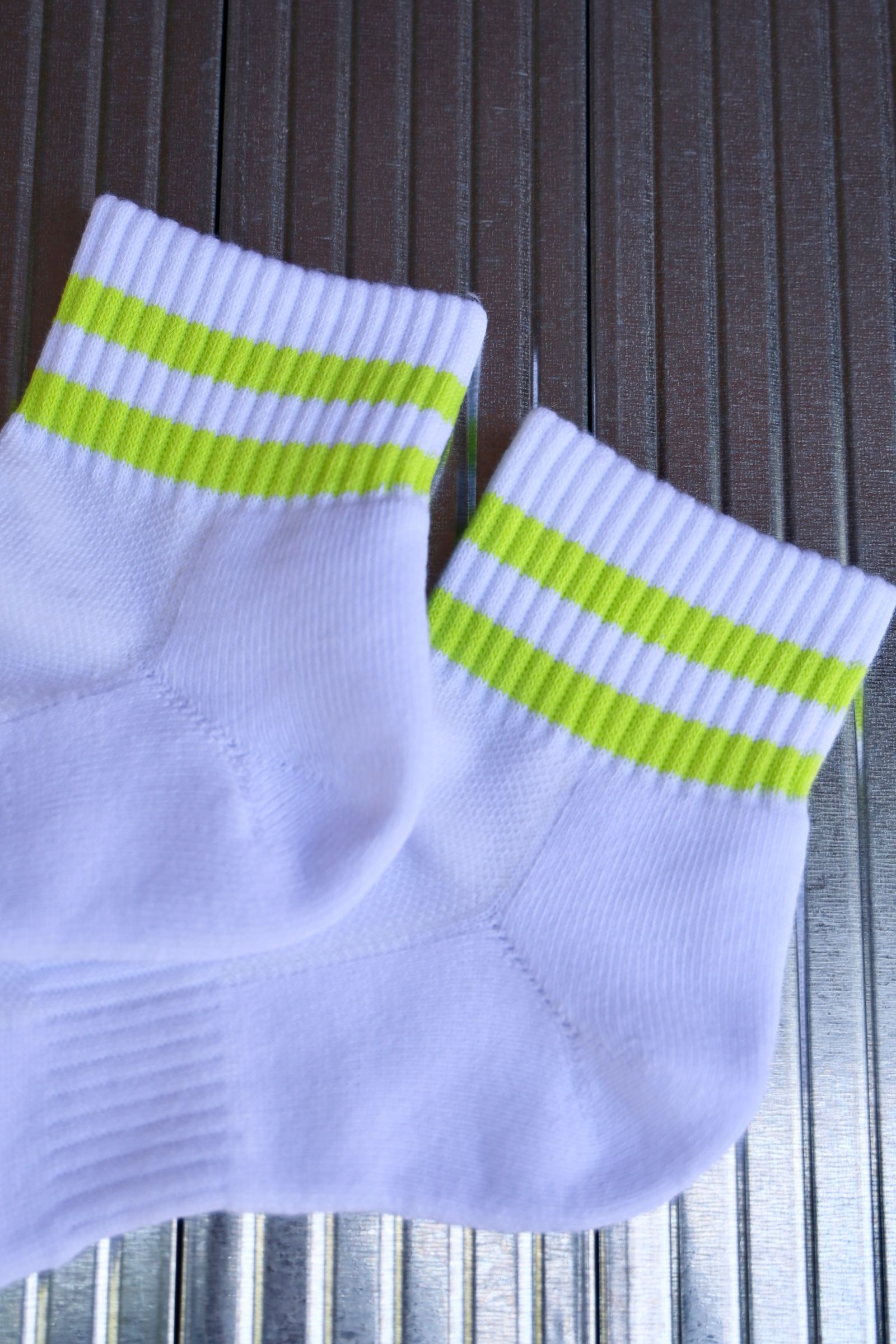 フレッシュサービスソックス 2-PACK LINE SHORT SOCKS (YELLOW)☆再入荷！