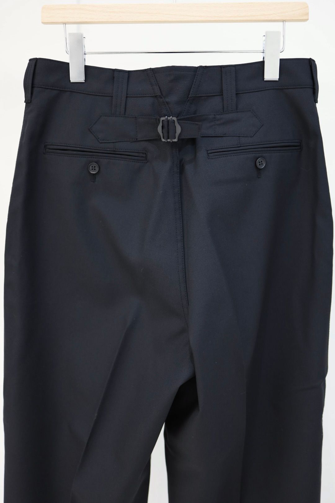 コムデギャルソンオム26SS ウールポプリンパンツ(HQ-P004-051)BLACK☆2月6日(金)発売！