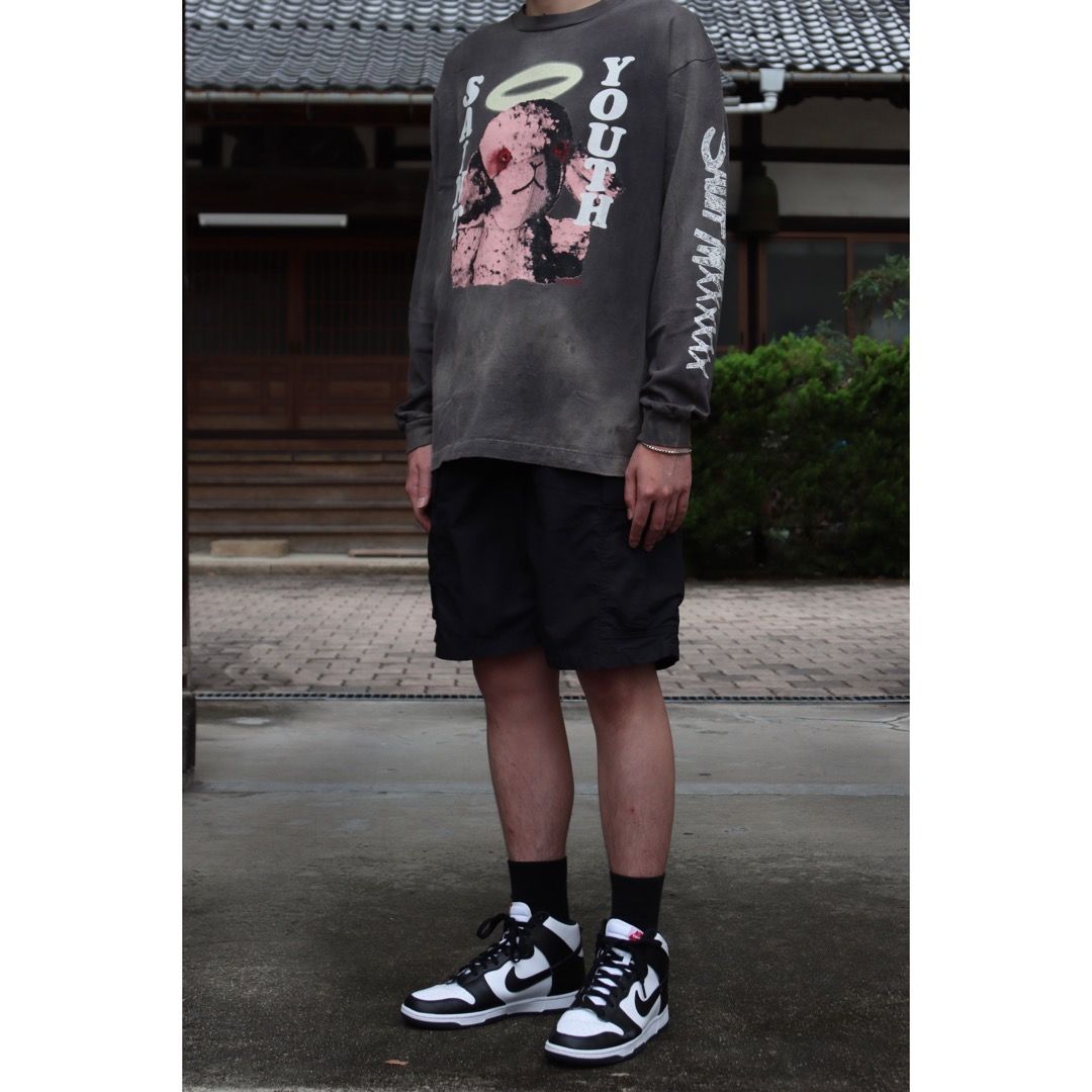 ©SAINT M×××××× LS TEE_PINKSHEEP(SM-A21-0000-019)BLACK style