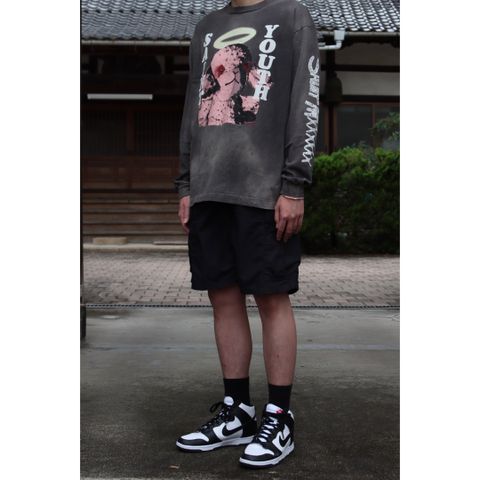 ©SAINT M×××××× LS TEE_PINKSHEEP(SM-A21-0000-019)BLACK style