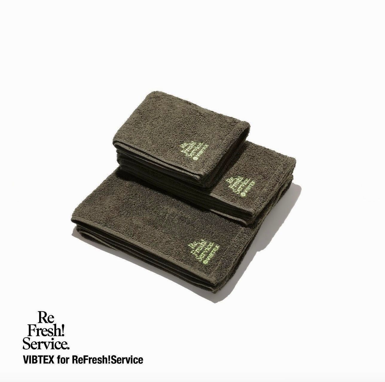ReFresh!Service.SLIM BATH TOWEL(FSR243-99128)KHAKI☆再入荷！