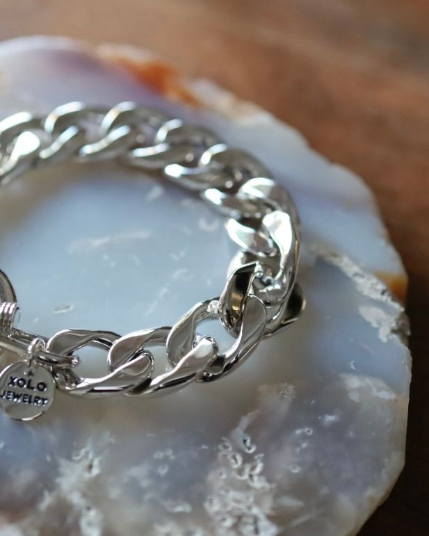 XOLO JEWELRY ブレスレット / Basic Link Bracelet -14mm-(XOB003)★11月15日(土)発売！