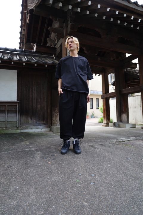 COMME des GARCONS エステルハイゲージ天竺TシャツStyle 2024.4.30
