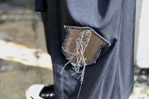 Yohji Yamamoto W-切り替えBシャツスタイル.2020.7.25.