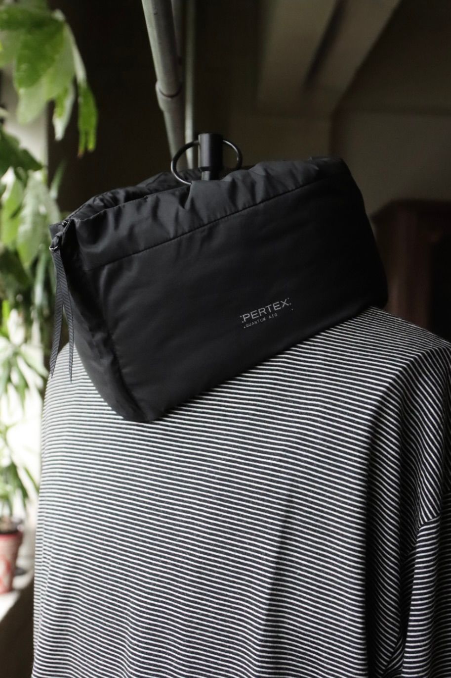 グラフペーパー 25AW PERTEX QUANTUM AIR Neck Warmer(GU253-90438)BLACK☆10月4日(土)新作発売！