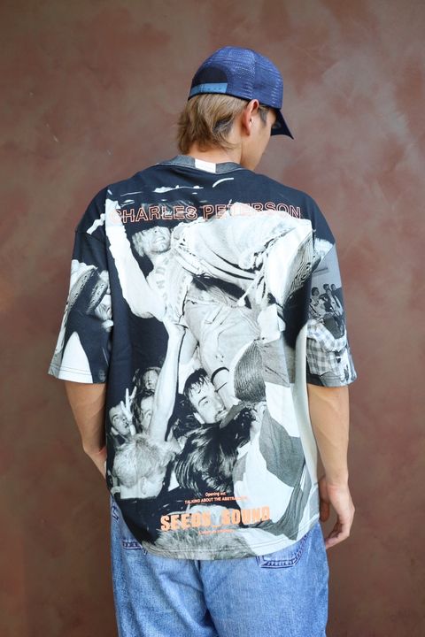 TALKING ABOUT THE ABSTRA CTIONCHALSE PHOTO T-SHIRT C style 新作発売！