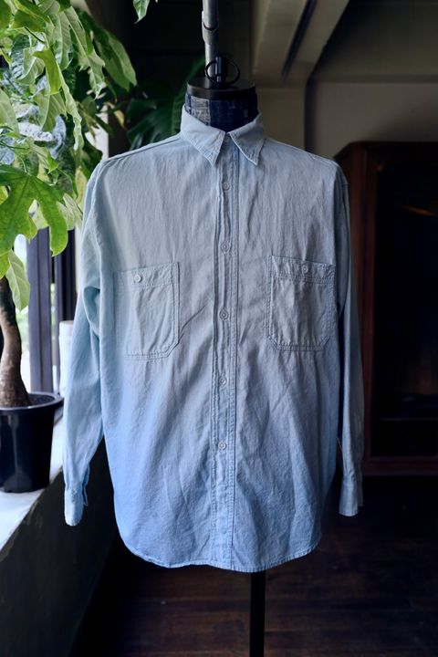アプレッセ 2025 STYLE2 Vintage Chambray Shirts(25AAP-02-04)BLEACH☆6月28日(土)発売！