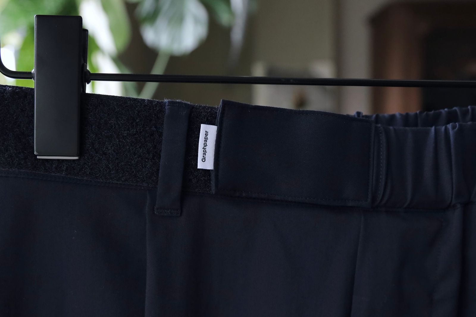 グラフペーパー 25SS Solotex Twill Wide Chef Pants(GM252-40005B)NAVY