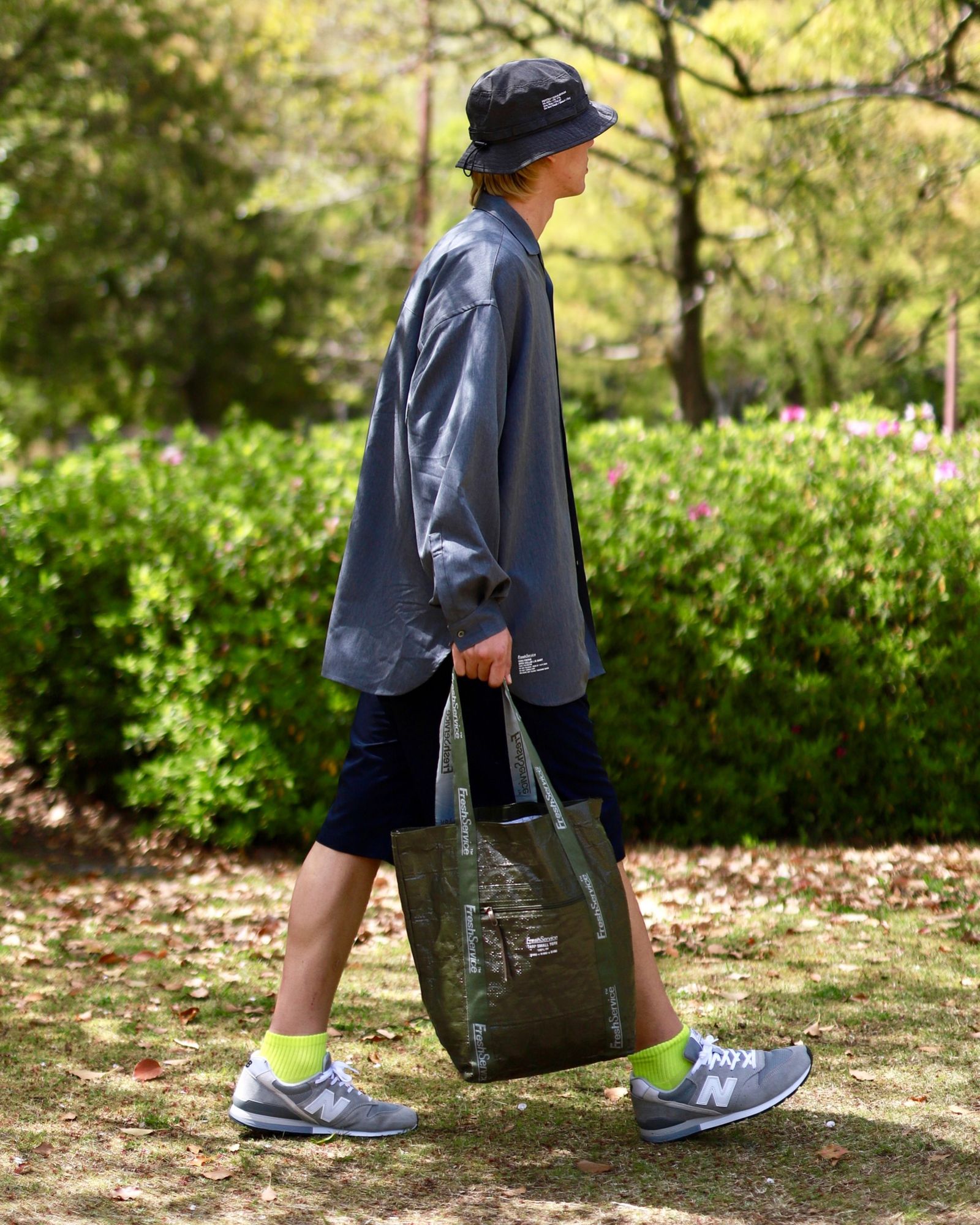 フレッシュサービス トートバック TARP SMALL TOTE(KHAKI)
