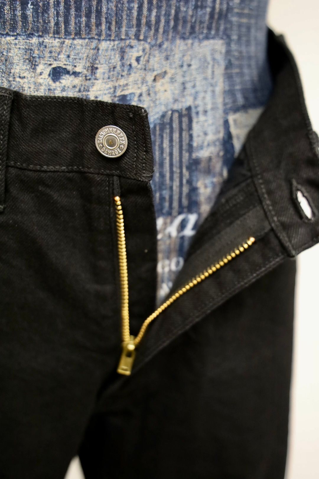 セントマイケル 26SS BLACK DENIM PANTS/FLARE (SM-MK8-0000-078)