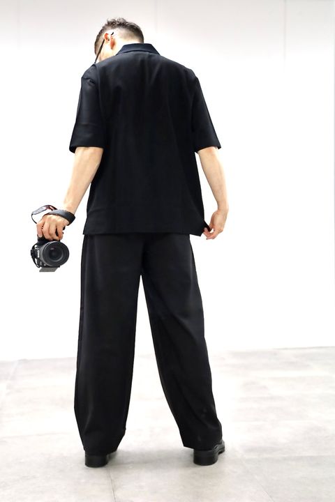 marka 26SS ONE BOTTON TEE S/S"BLACK"スタイル2026.3.16.