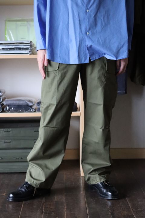 Graphpaper Broad Oversized L/S Regular Collar Shirt(GM214-50013) style.2021.10.17.