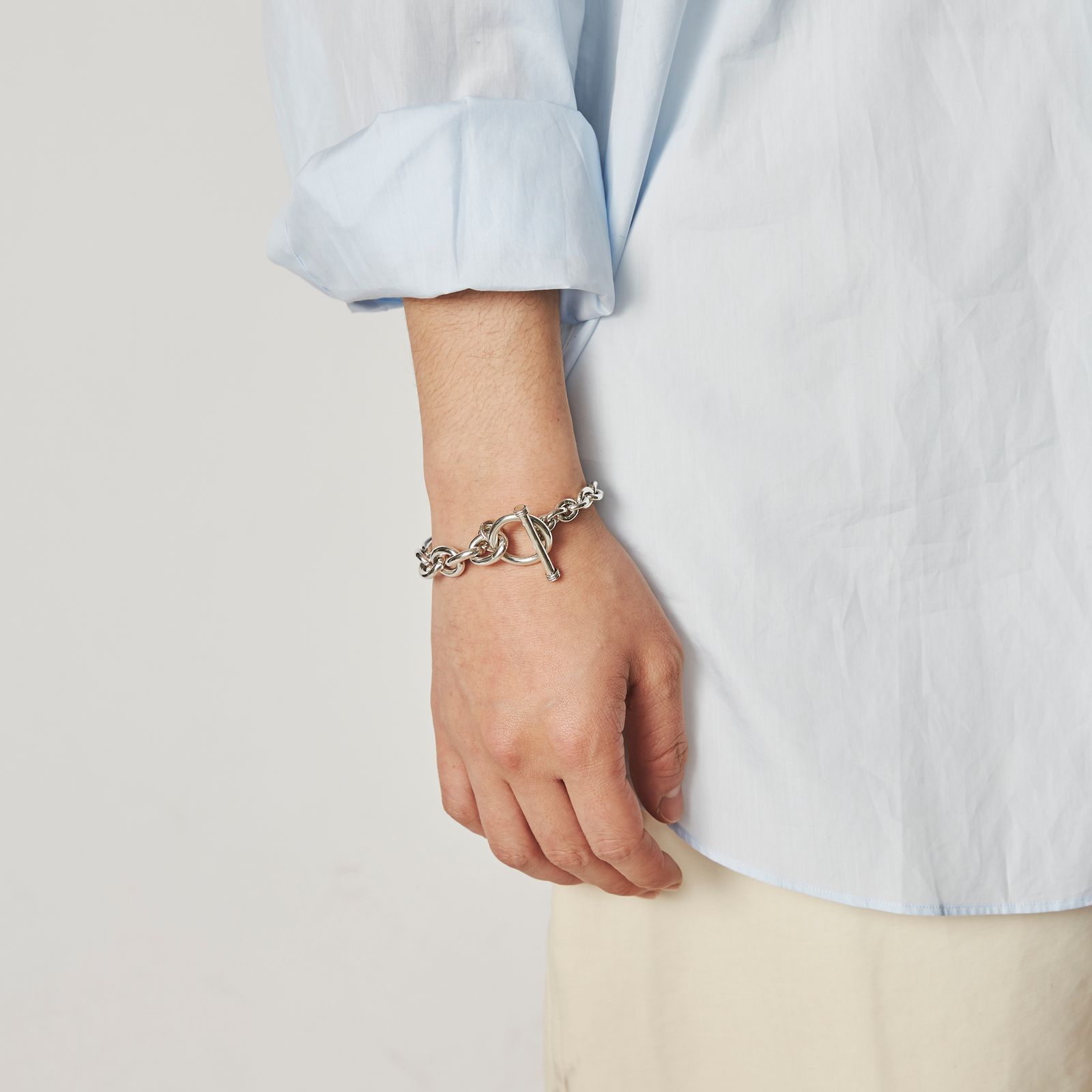 XOLO JEWELRY ブレスレット / Crescendo Oval Link Bracelet -12mm- (XOB083)SILVER925☆11月15日(土)発売！