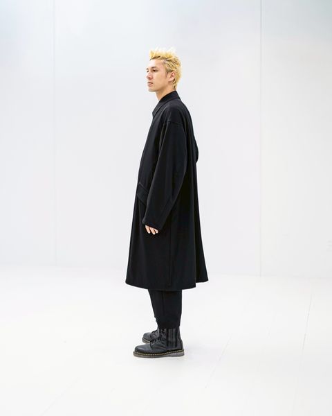 Graphpaper Fulled Wool Gabardine Oversized Ball Collar Coat 9月13日(土)新作発売！