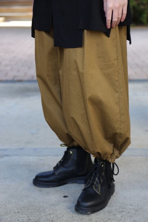 Yohji Yamamoto 新作アドベンチャーライト GORE-TEX PACLITE シグネチャーロゴ ブラック style.2020.11.3.