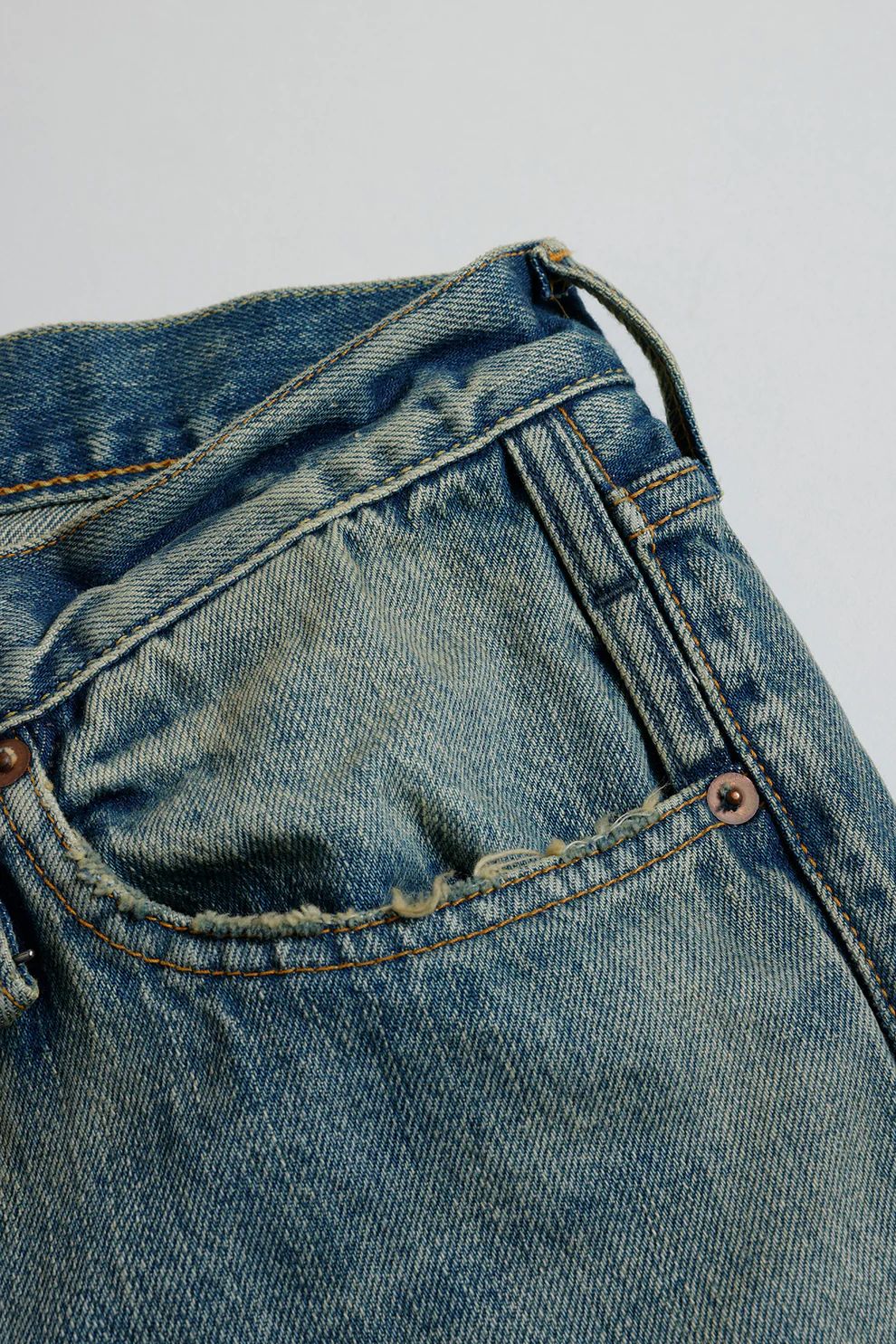 ファンダメンタル デニムCLASSIC STRAIGHT DENIM CS118(FA24/MG118)INDIGO