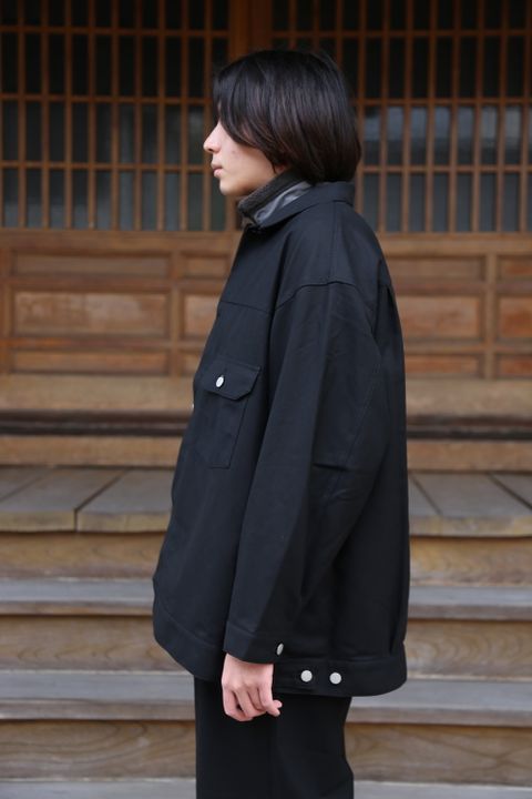 Graphpaper2020AW 新作Double Cloth Peach Trucker Jacket style.2020.11.28.