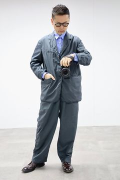 Graphpaper 26SS Garment Dyed Typewriter Oversized Jacketスタイル2026.3.13.