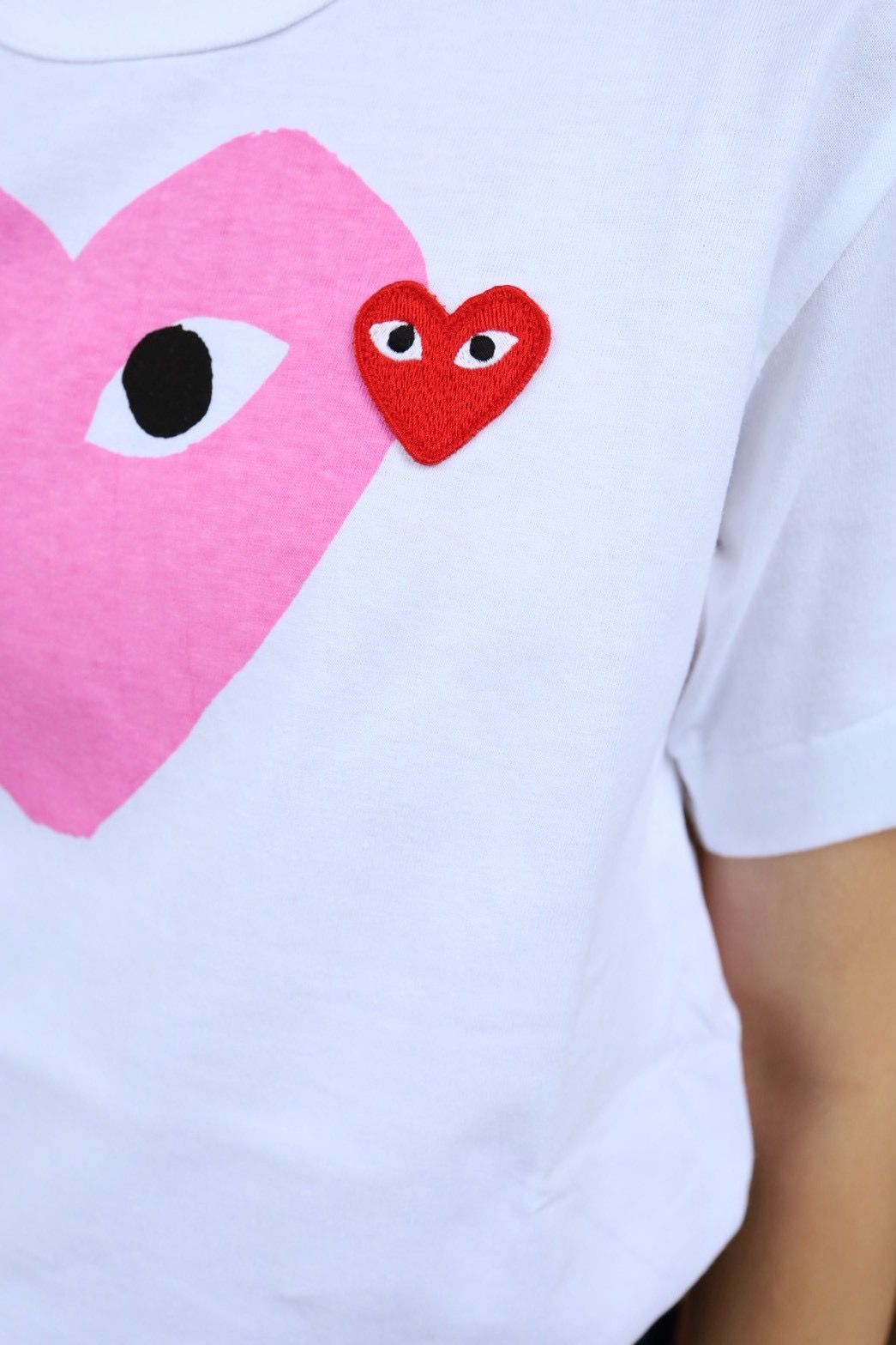 PLAY COMME des GARCONS - PLAYプレイコムデギャルソン RED EMBLEM T