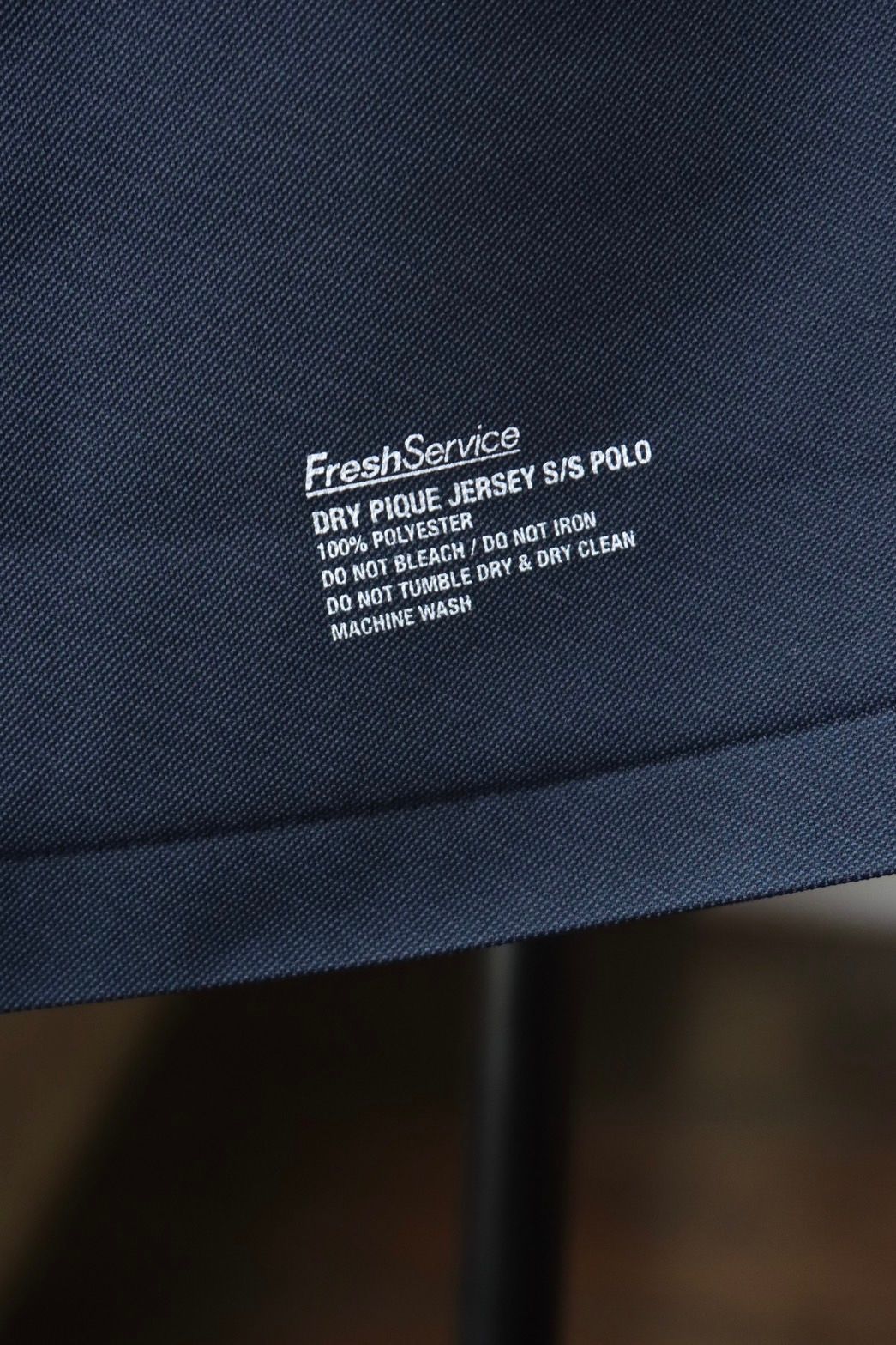 フレッシュサービス DRY PIQUE JERSEY S/S POLO(FSC253-70010B)NAVY★7月26日(土)発売！