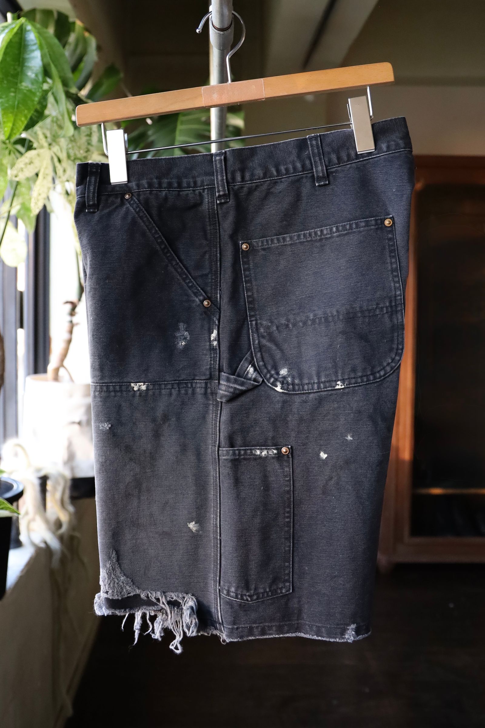 セントマイケル ショーツDOUBLE KNEE SHORTS(SM-HR8-0000-071)BLACK