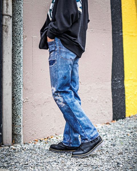 TALKING ABOUT THE ABSTRACTION MMY HANG ON SHOULDER PARKA スタイル