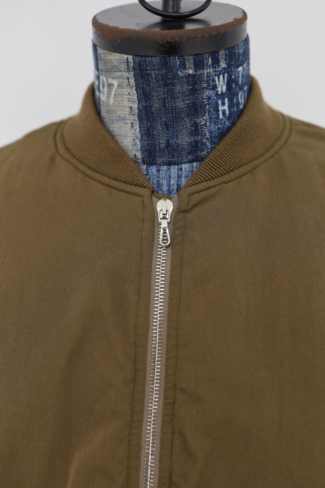 グラフペーパー Fulled Wool Twill Flight Jacket(GU263-30411)BROWN☆9月12日(土)発売！