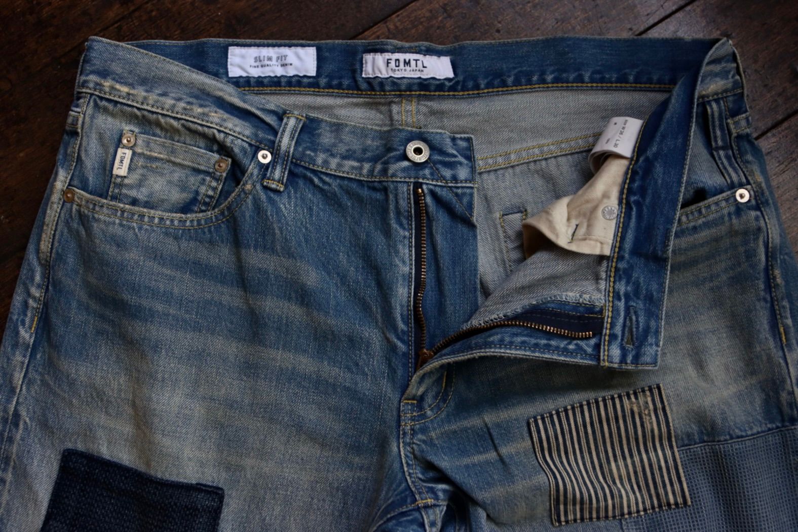 ファンダメンタルデニムSLIM FIT DENIM CS109(FA24MT109)INDIGO