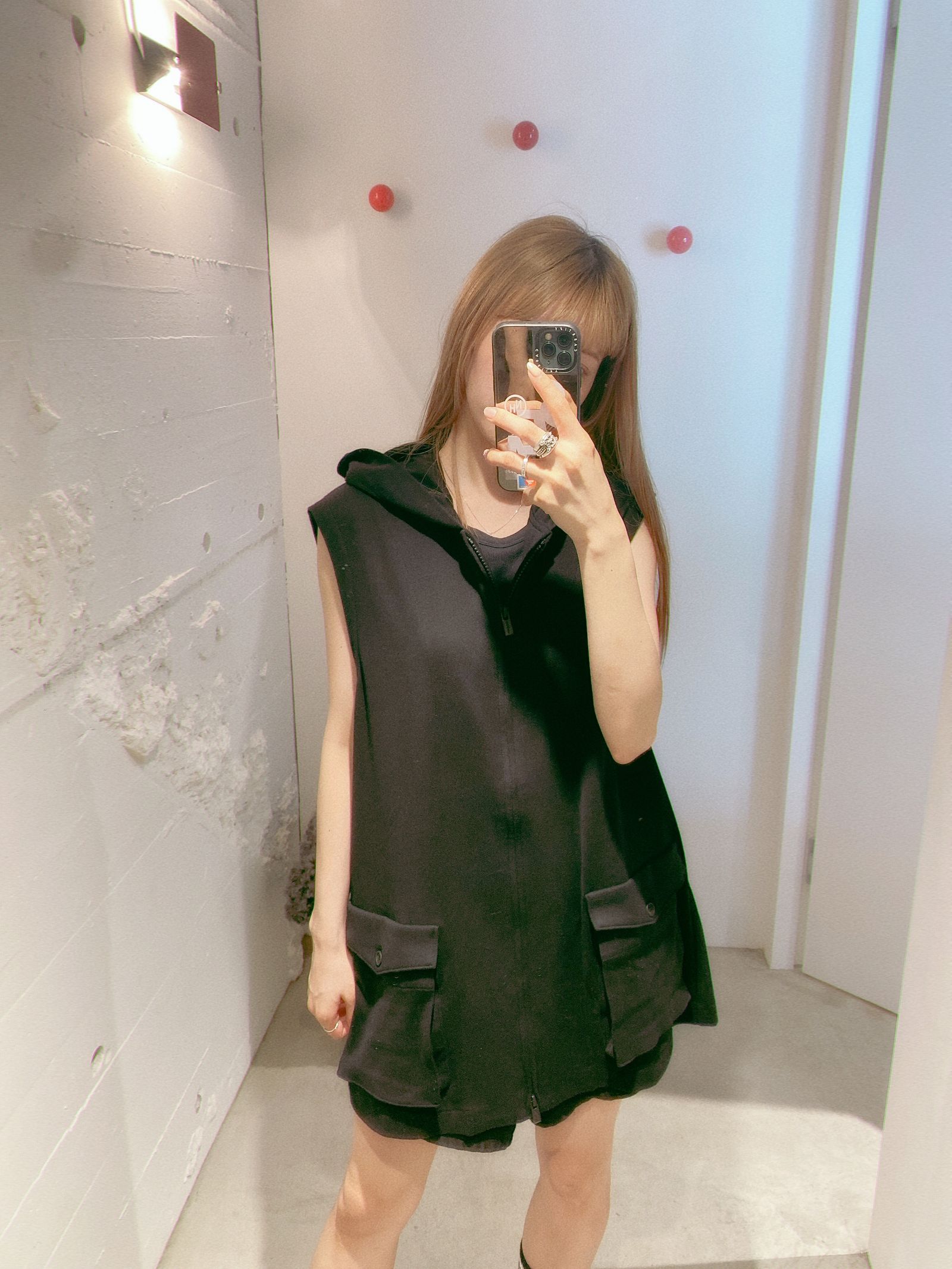 Yohji Yamamoto24SS COTTON SMOOTH RE ZIP VEST style.2024.5.24