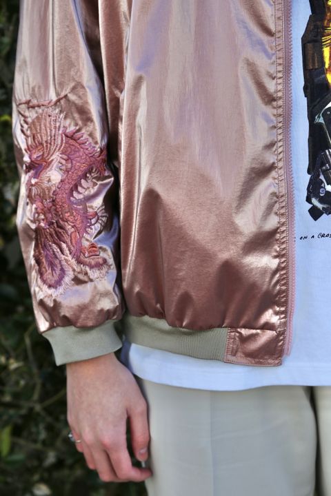 doublet GRADATION CHAOS EMBROIDERY BLOUSON(21SS11BL117) style.2021.1.31.