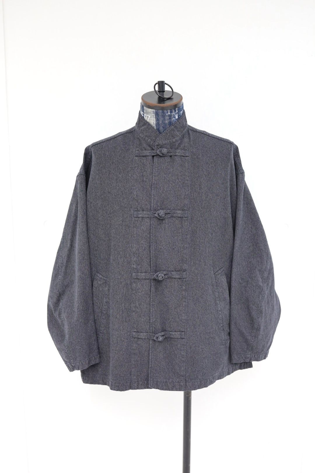 Graphpaper 26SS Sulfur Dyed Gabardine Kung-Fu Jacket(GM261-30200)GRAY☆2月14日(土)発売！