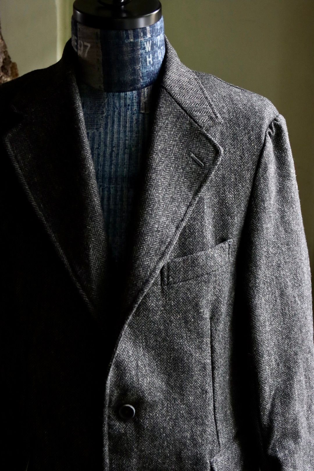 A.PRESSE - アプレッセ Tweed Tailored Jacket(23AAP-01-18H A.PRESSE - アプレッセ Tweed Tailored Jacket(23AAP-01-18H