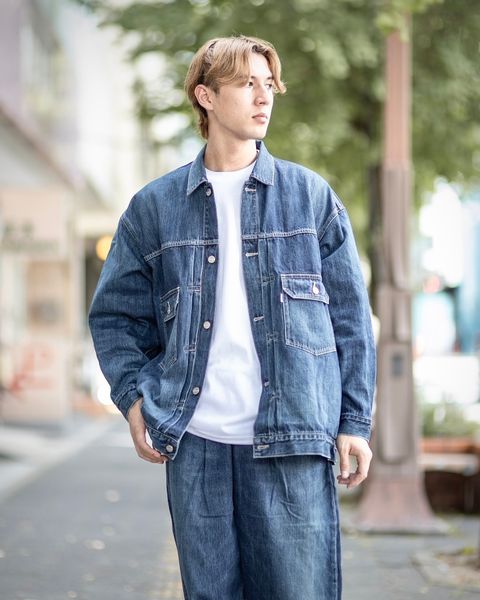 Graphpaper Selvage Denim Jacket style 2024.7.27日発売！