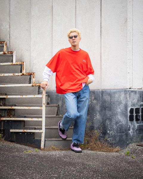 SFC SUPER BIG FLAT POCKET TEE MARK スタイル!