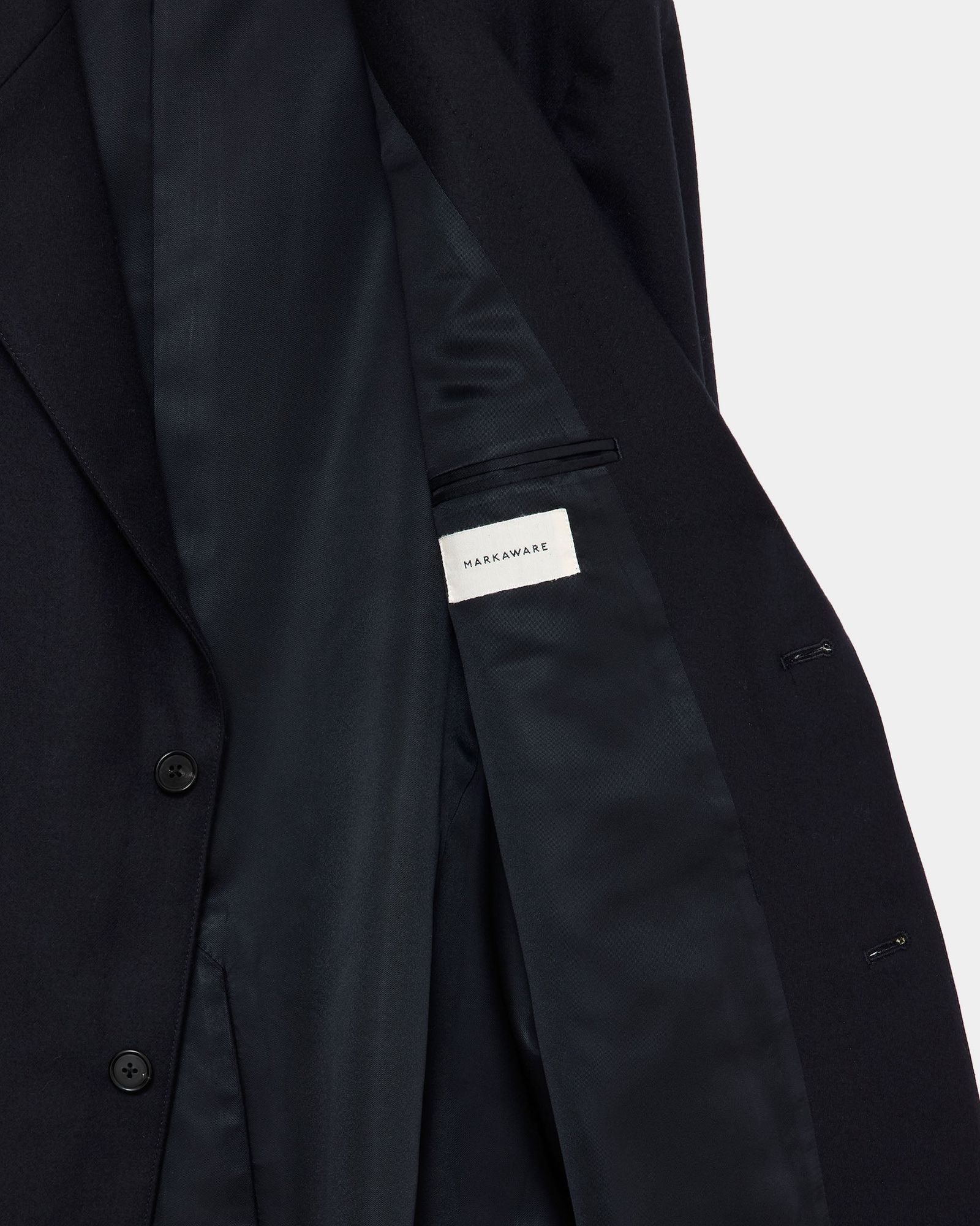 マーカウェア 26AW SACK COAT (A26C18JK01C)BLACK☆新作発売！
