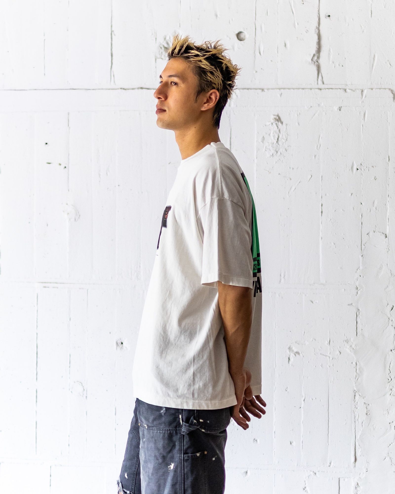 セントマイケル Tシャツ ICECREAM KK_SS TEE(SM-HR1-0000-C15)WHITE