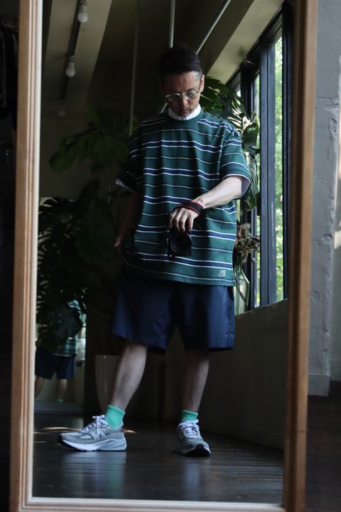 FreshService MULTI BORDER S/S TEEスタイル