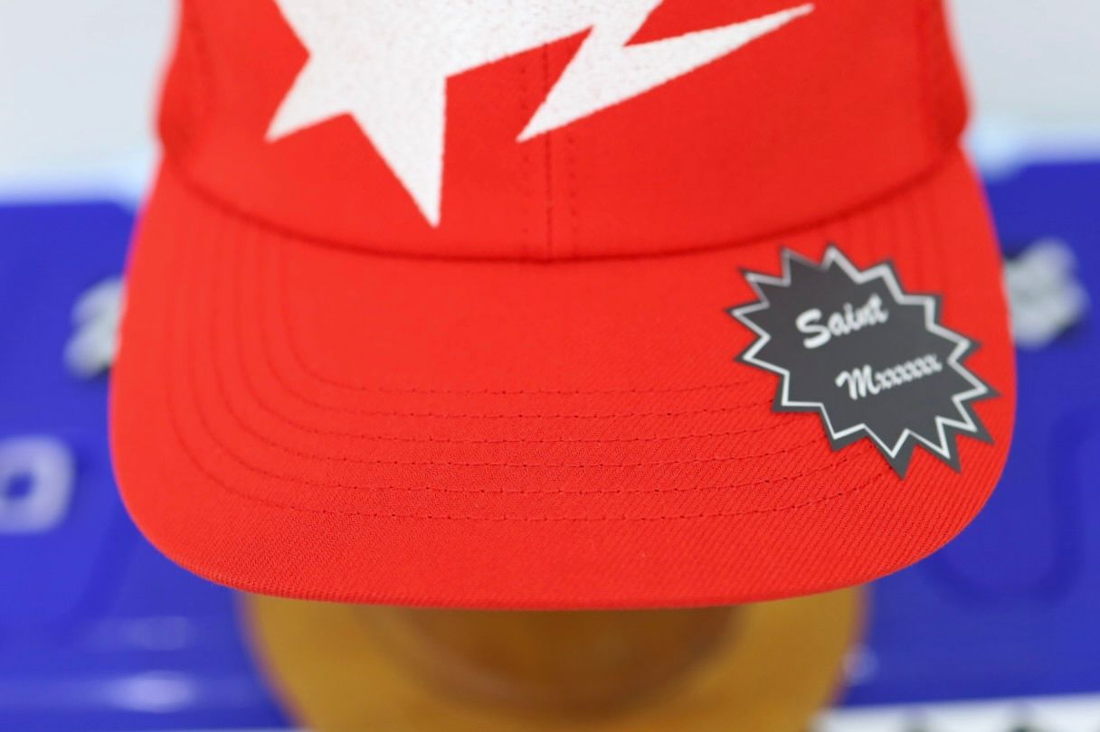 セントマイケル 26SS BAPE_MESH CAP(SM-MK8-0000-C60)RED☆2月7日(土)発売！