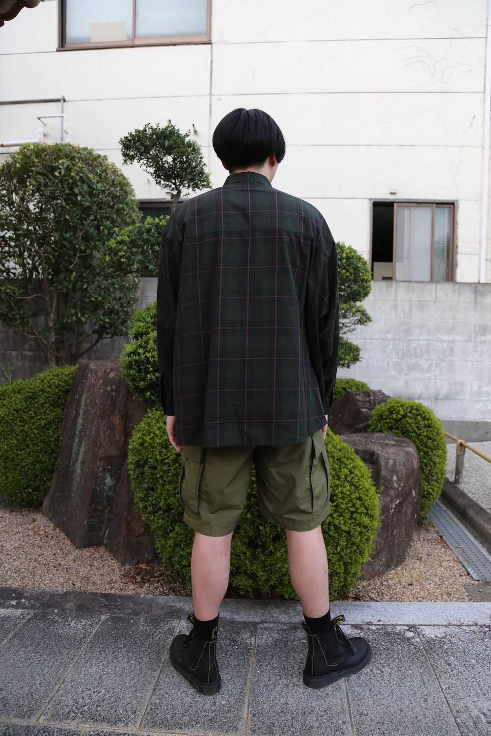 FreshService CHECK FLAP POCKET L/S SHIRT(FSW-21-SH_68) style.2021.7.24