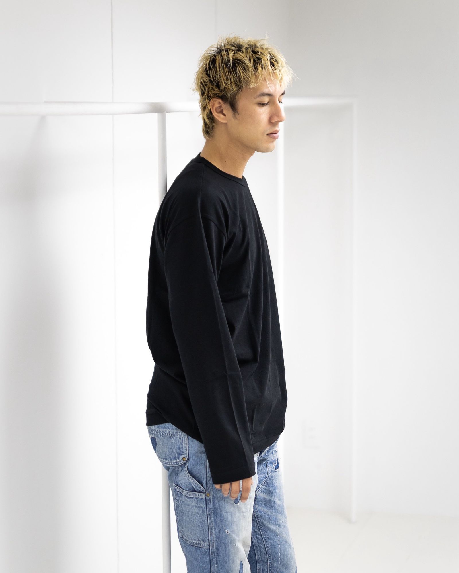 PLAY COMME des GARCONS ワンポイントロングスリーブTシャツ MARKスタイル