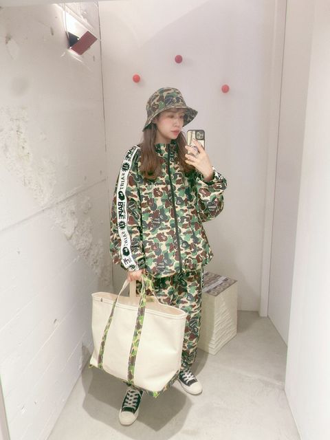 セントマイケル 新作BAPE JACKET&BAPE PANTS style.2024.4.27
