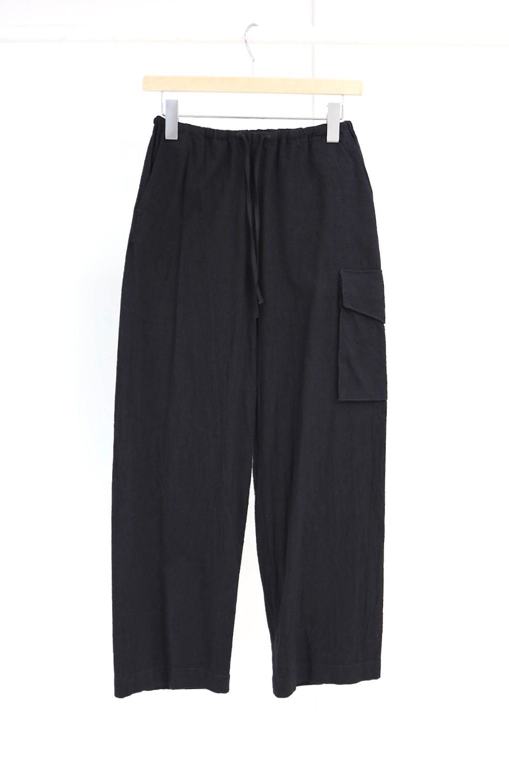 blurhms Women's 26SS Silk/Cotton Nep Side Seamless 4P Pants(BHS26S020)Black☆2月13日(金)新作発売！