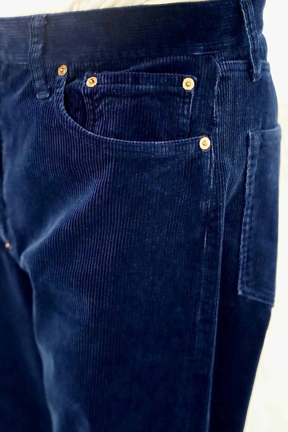 FOUNDOUR CORDUROY JACKET"INDIGO"スタイル.2025.10.12.