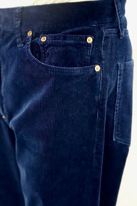 FOUNDOUR CORDUROY JACKET"INDIGO"スタイル.2025.10.12.