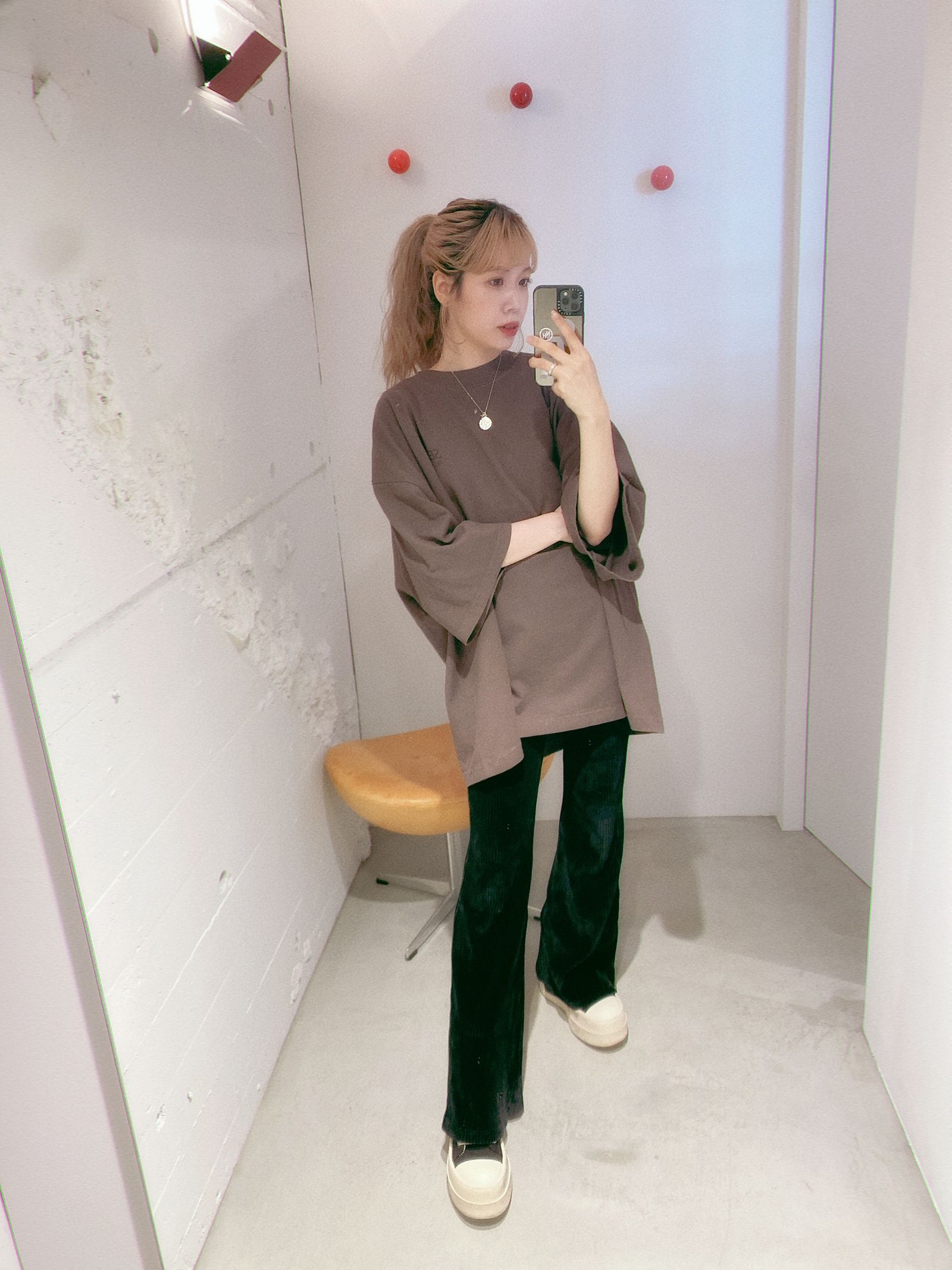 セダンオールパーパス SS24 Garment Dyed S/S Tee(SD24S-CT06)Brown