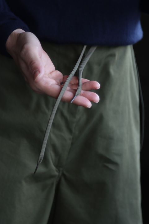 blurhms ROOTSTOCK C/N Oxford Snow Pants"DARK OLIVE"スタイル