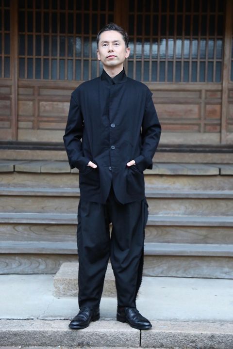 Yohji Yamamotoセットアップスタイル.2020.9.15.